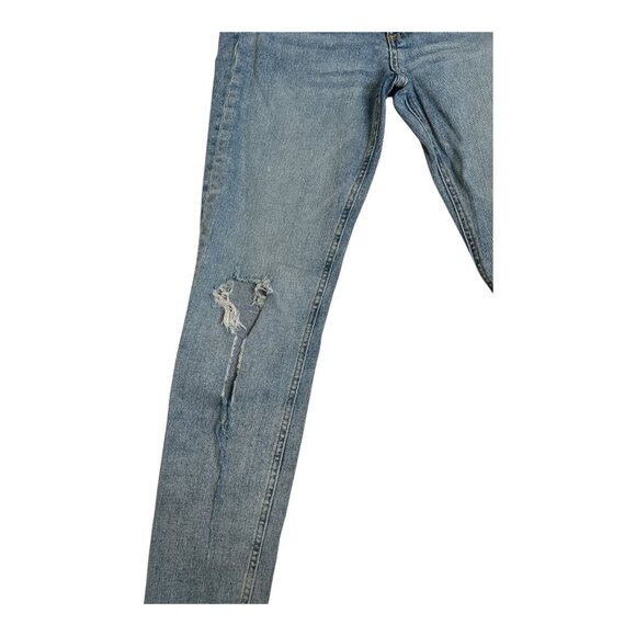Rag & Bone Double Wash Light Distressed Skinny Jeans 30 Style W1526K520DO - Picture 6 of 12